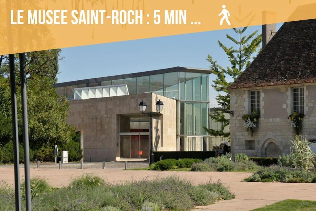 איסודן Le Saint-Cyr, Centre-Ville, Cosy, Spacieux מראה חיצוני תמונה
